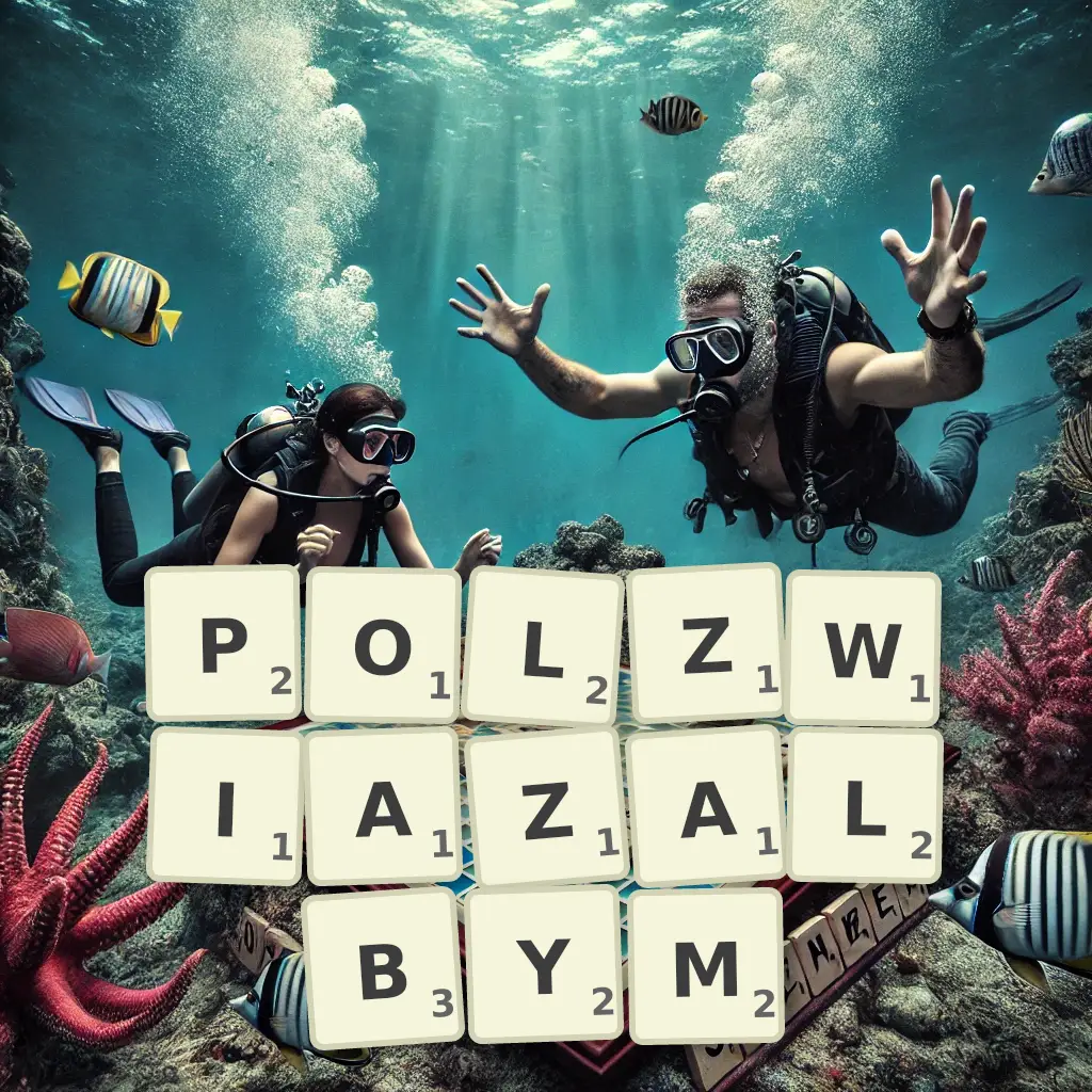 Słowa z liter PÓŁZWIĄZAŁBYM