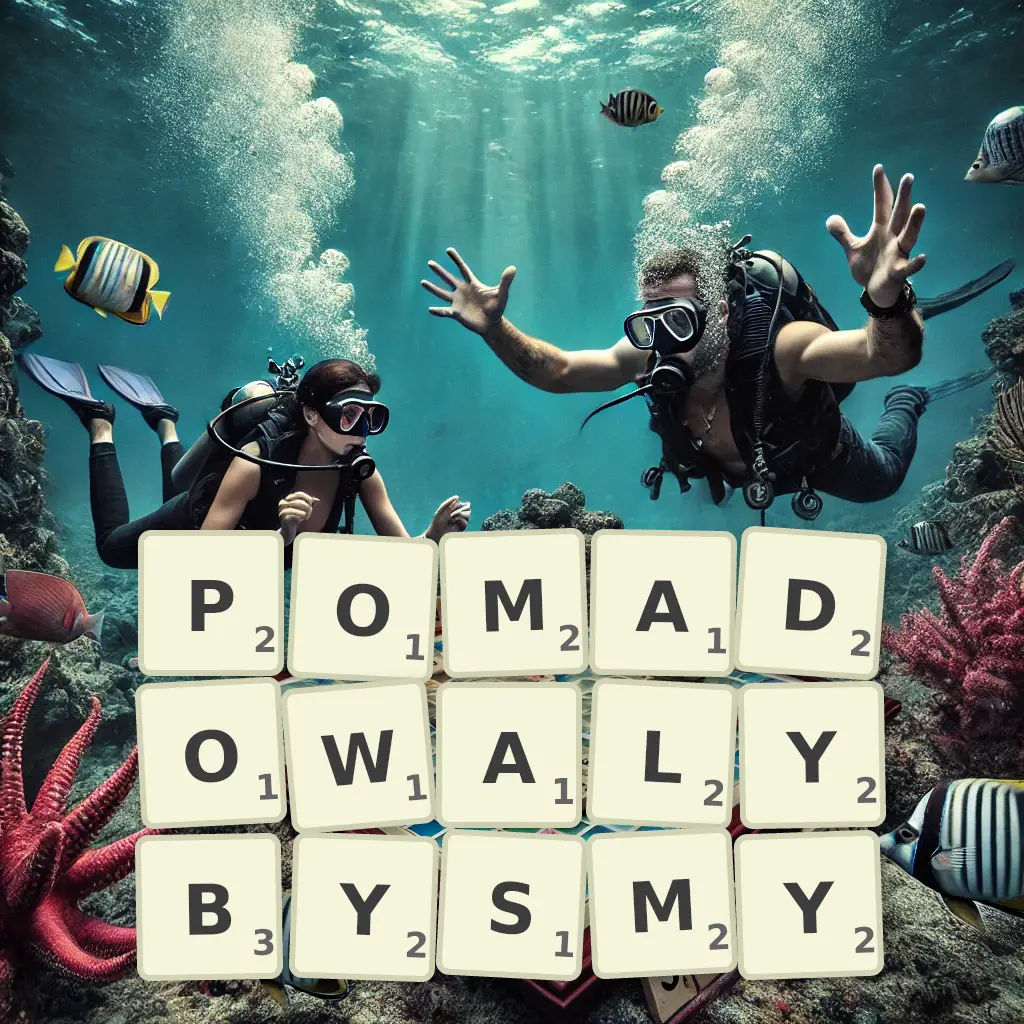 Lista słów z liter POMADOWAŁYBYŚMY Słowa z liter POMADOWAŁYBYŚMY