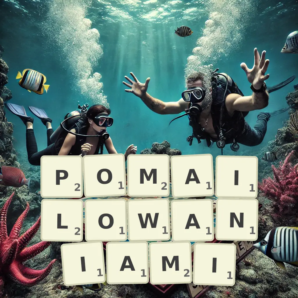 Lista słów z liter POMAILOWANIAMI Słowa z liter POMAILOWANIAMI
