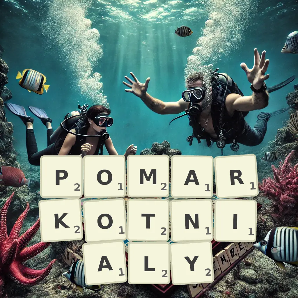 Słowa z liter POMARKOTNIAŁY
