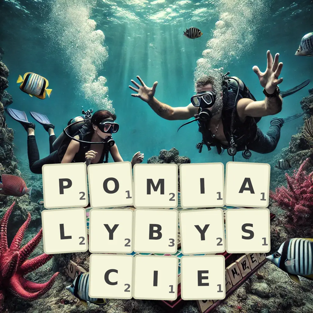 Słowa z liter POMIAŁYBYŚCIE
