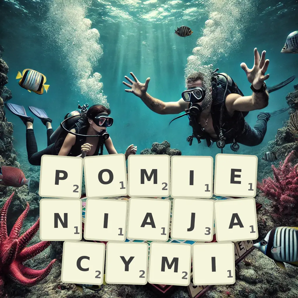 Słowa z liter POMIENIAJĄCYMI