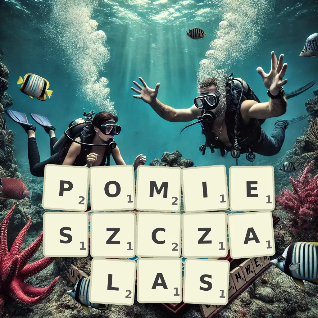 Słowa z liter POMIESZCZAŁAŚ