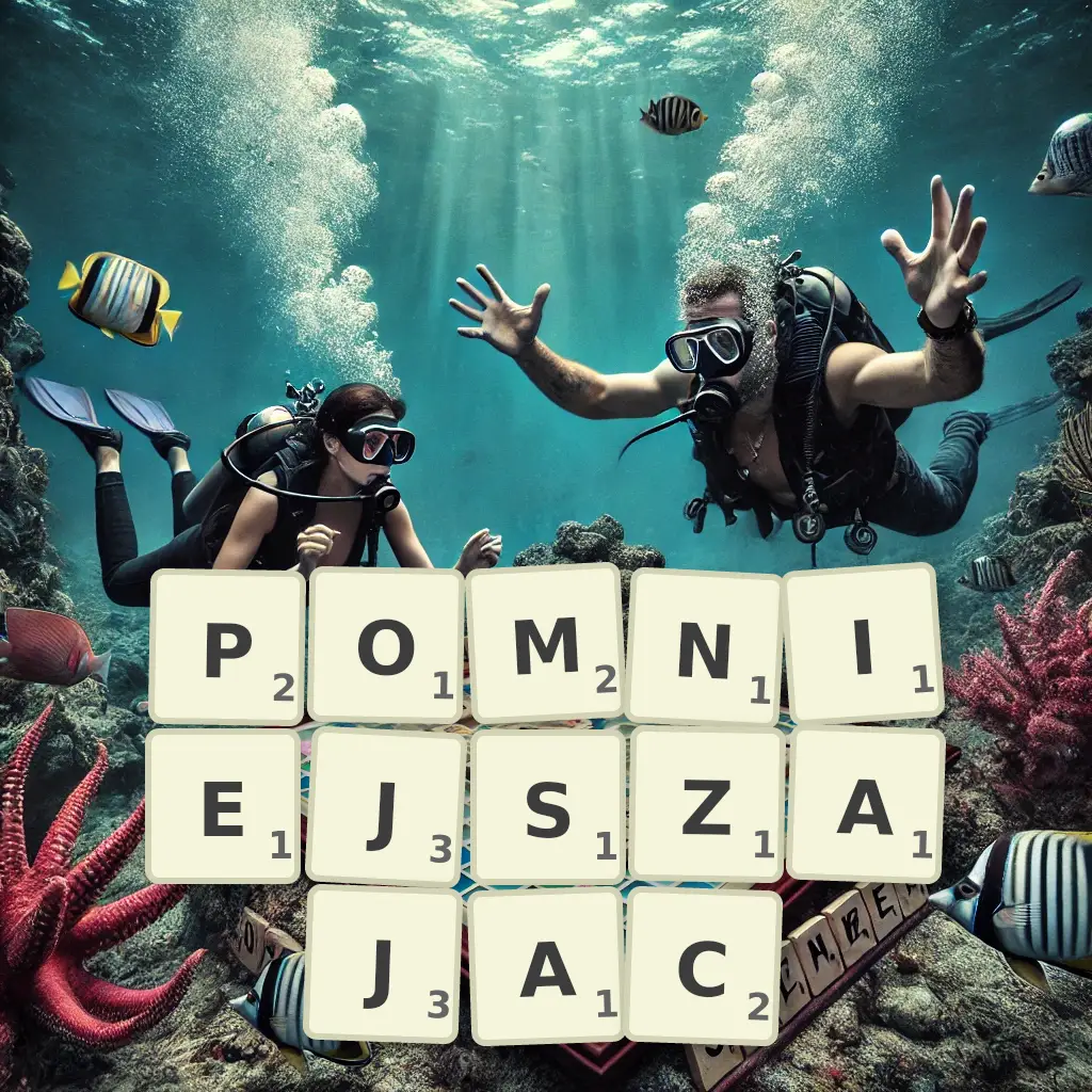 Lista słów z liter POMNIEJSZAJĄC Słowa z liter POMNIEJSZAJĄC