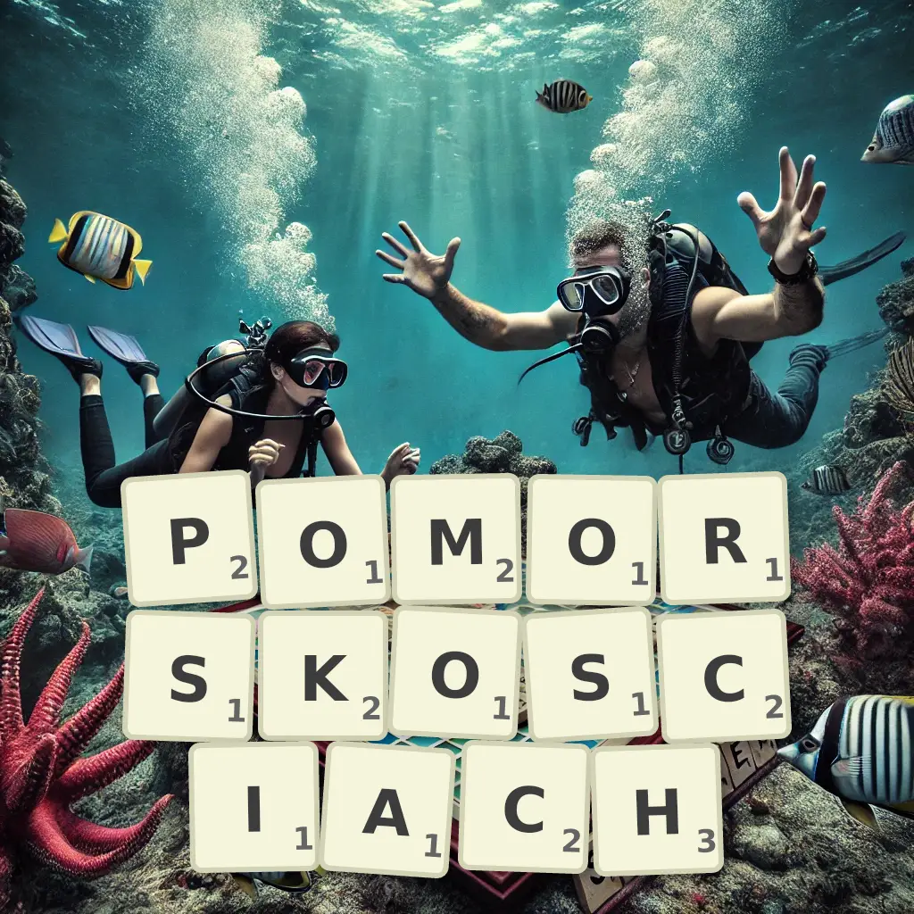 Lista słów z liter POMORSKOŚCIACH Słowa z liter POMORSKOŚCIACH