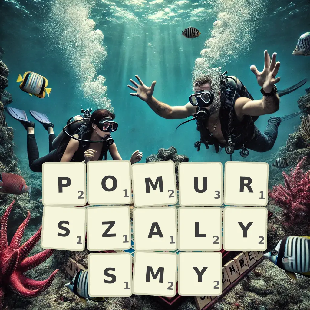 Słowa z liter POMURSZAŁYŚMY