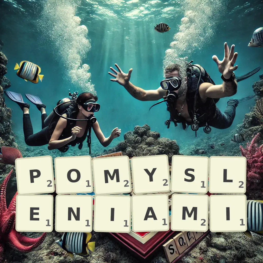 Słowa z liter POMYŚLENIAMI