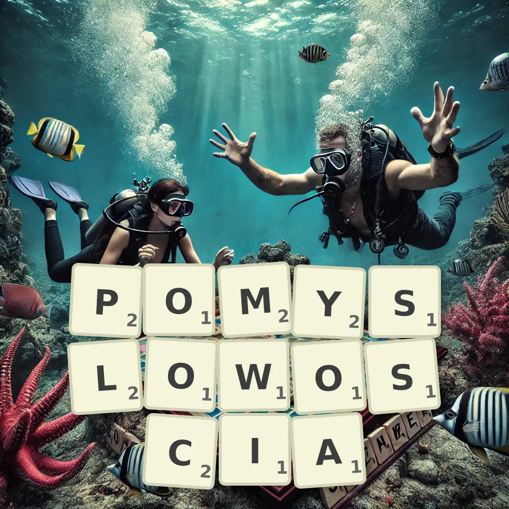 Słowa z liter POMYSŁOWOŚCIĄ