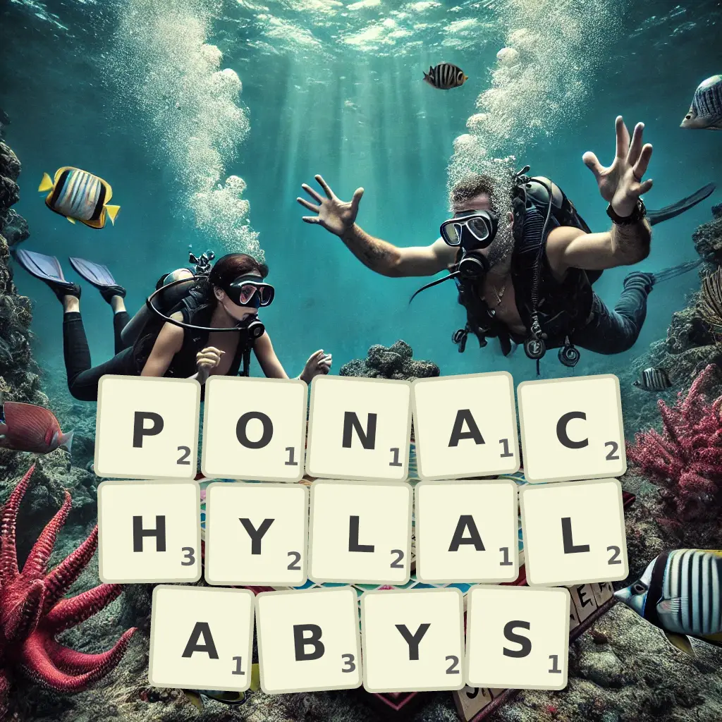 Słowa z liter PONACHYLAŁABYŚ