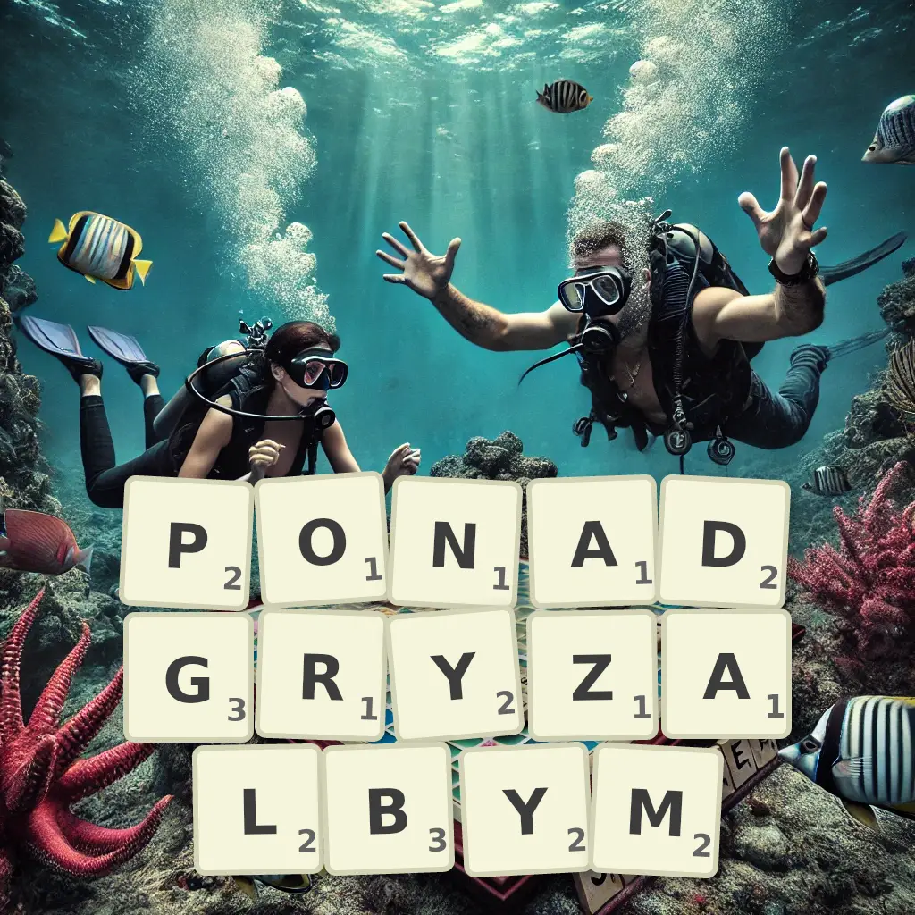 Lista słów z liter PONADGRYZAŁBYM Słowa z liter PONADGRYZAŁBYM