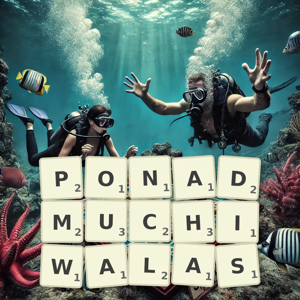 Słowa z liter PONADMUCHIWAŁAŚ