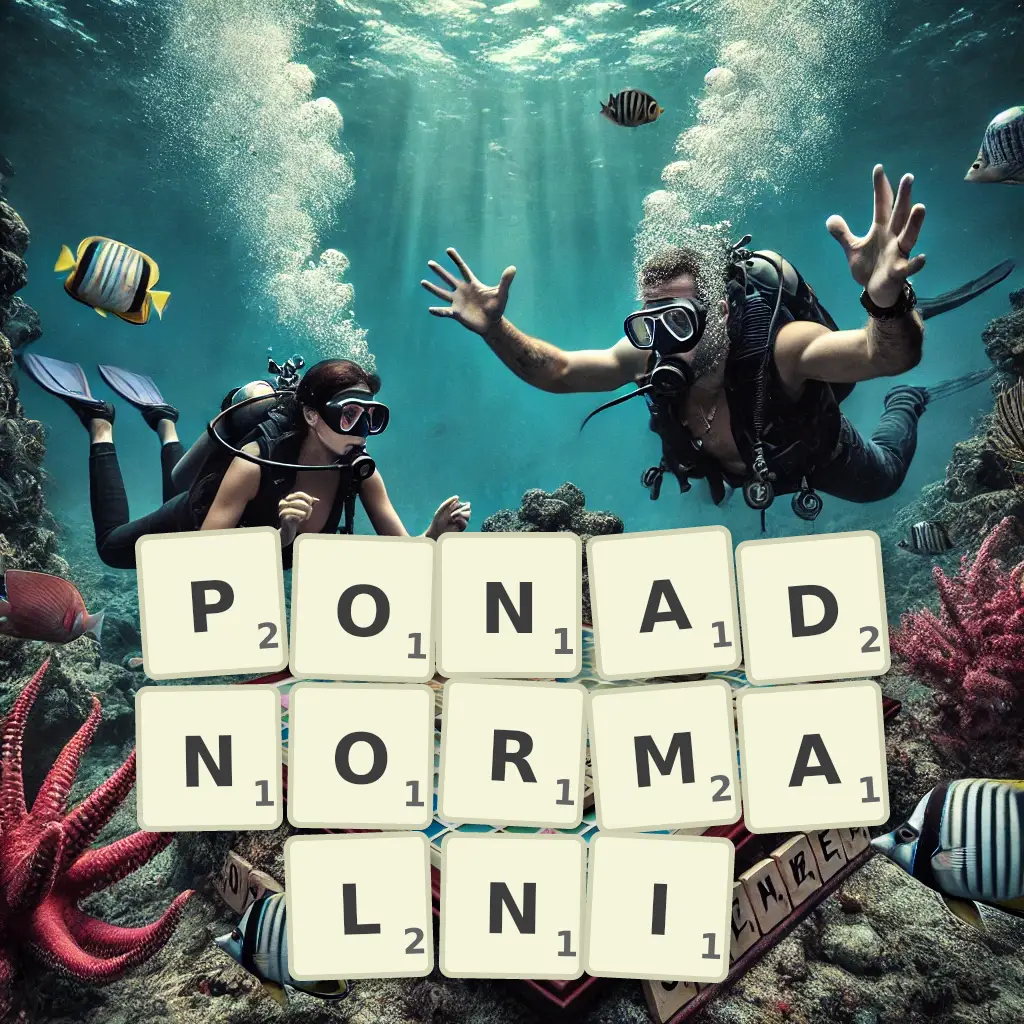 Słowa z liter PONADNORMALNI