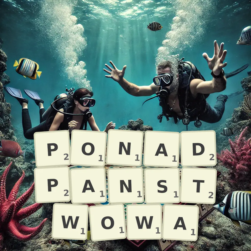 Słowa z liter PONADPAŃSTWOWĄ