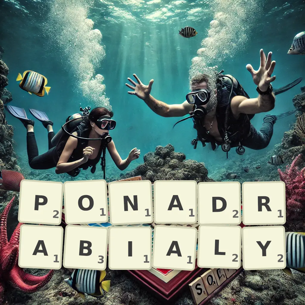 Słowa z liter PONADRABIAŁY