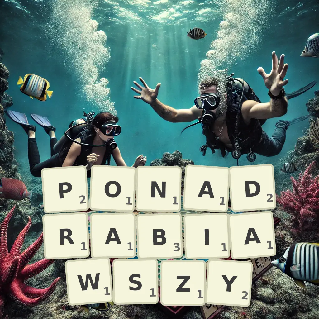 Lista słów z liter PONADRABIAWSZY Słowa z liter PONADRABIAWSZY