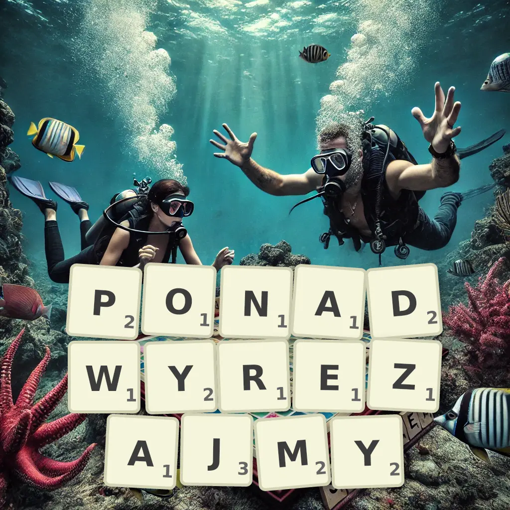 Lista słów z liter PONADWYRĘŻAJMY Słowa z liter PONADWYRĘŻAJMY