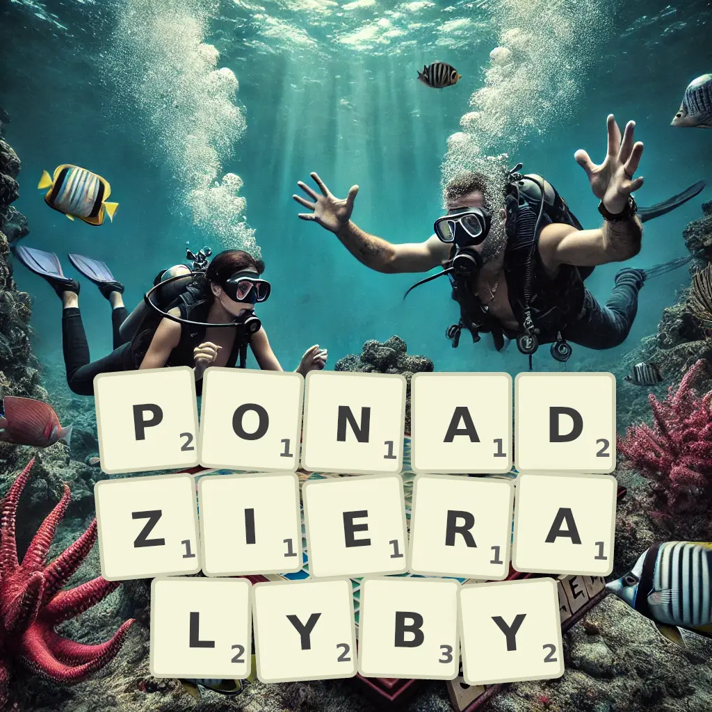 Lista słów z liter PONADZIERAŁYBY Słowa z liter PONADZIERAŁYBY
