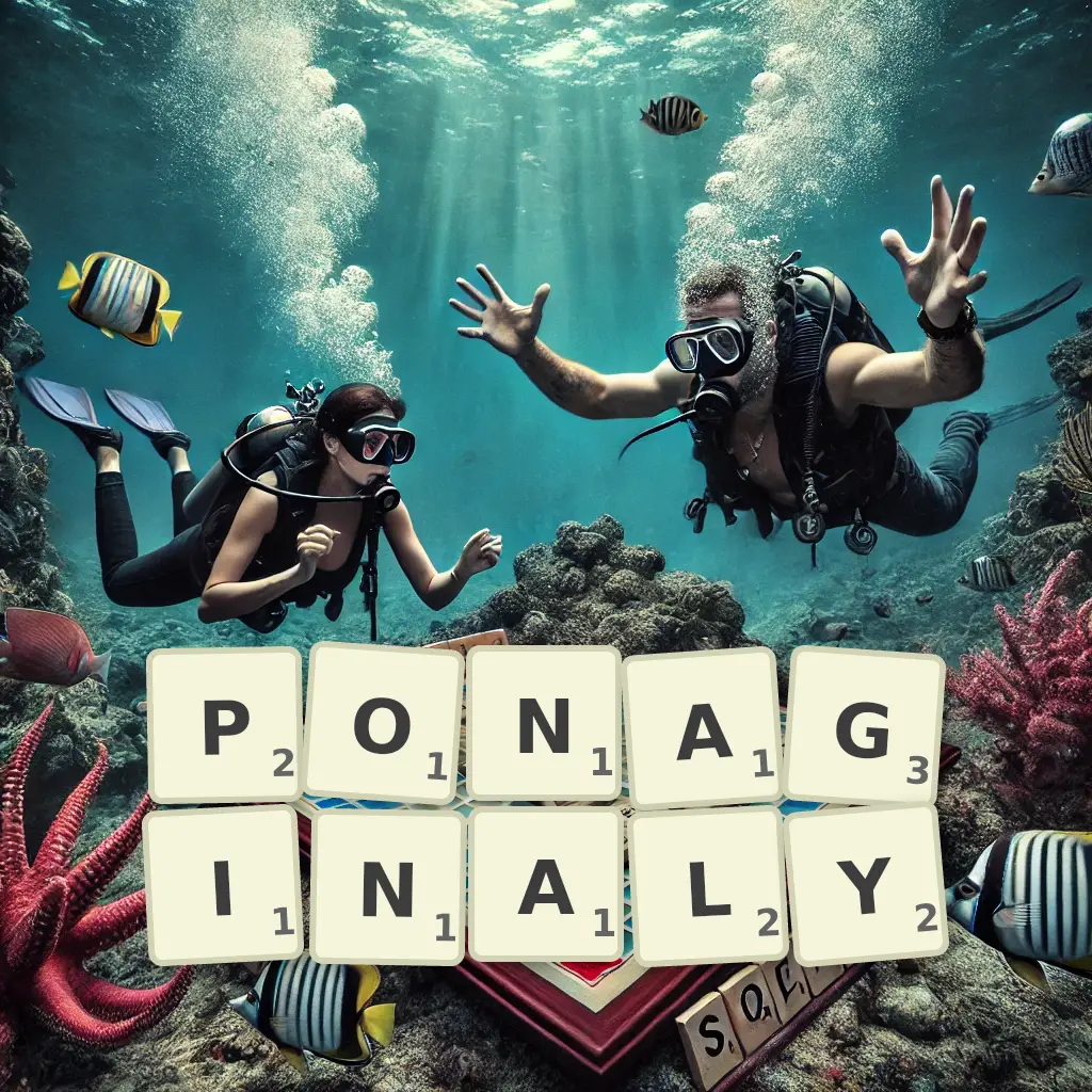 Słowa z liter PONAGINAŁY