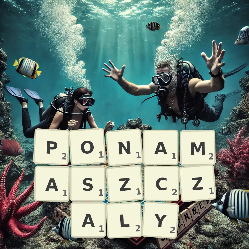 Słowa z liter PONAMASZCZAŁY