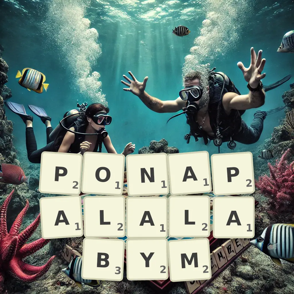 Słowa z liter PONAPALAŁABYM