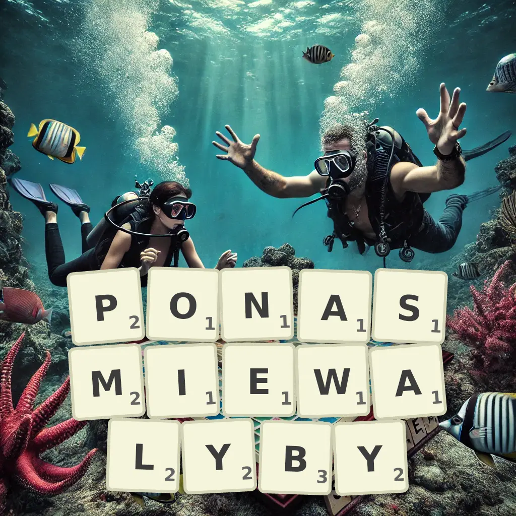 Lista słów z liter PONAŚMIEWAŁYBY Słowa z liter PONAŚMIEWAŁYBY