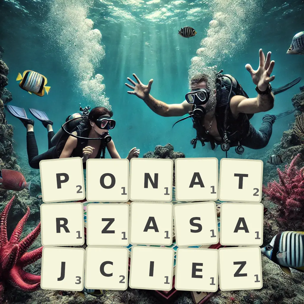 Słowa z liter PONATRZĄSAJCIEŻ