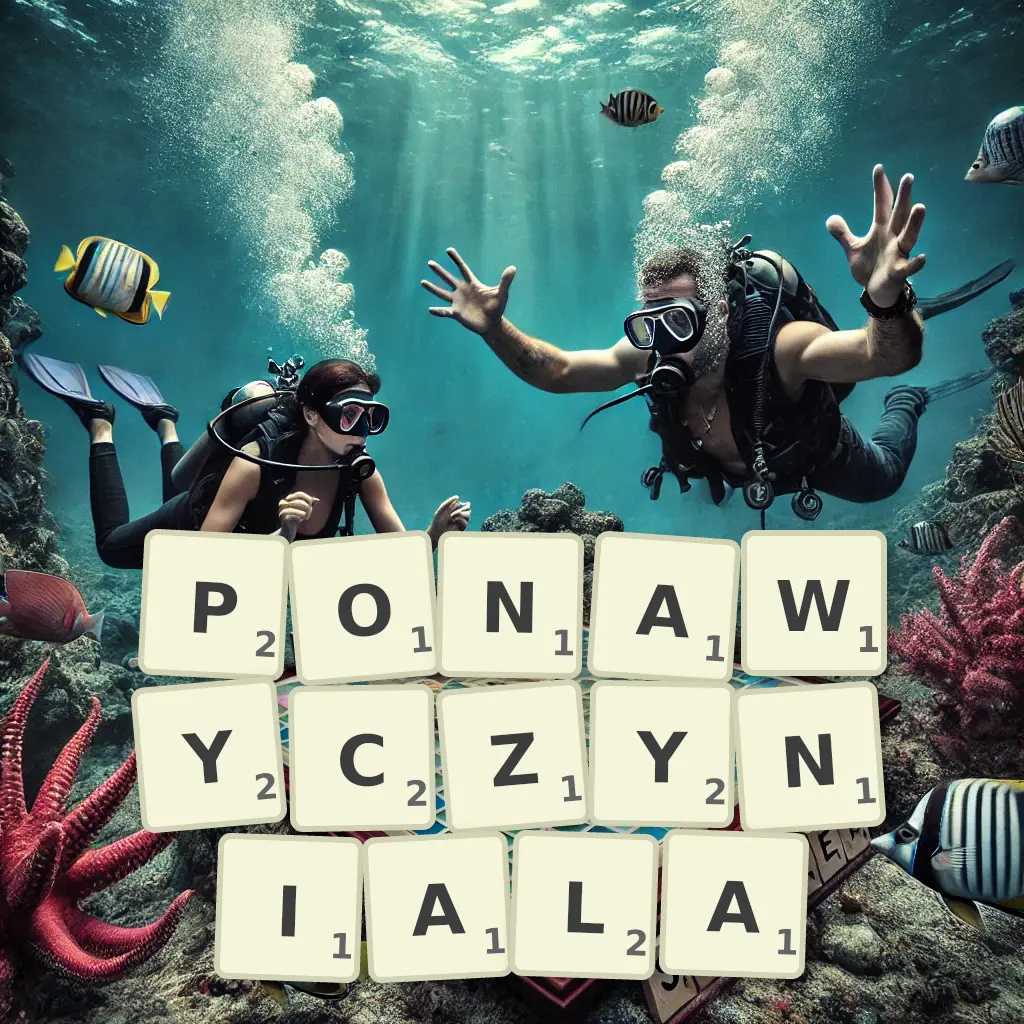 Słowa z liter PONAWYCZYNIAŁA
