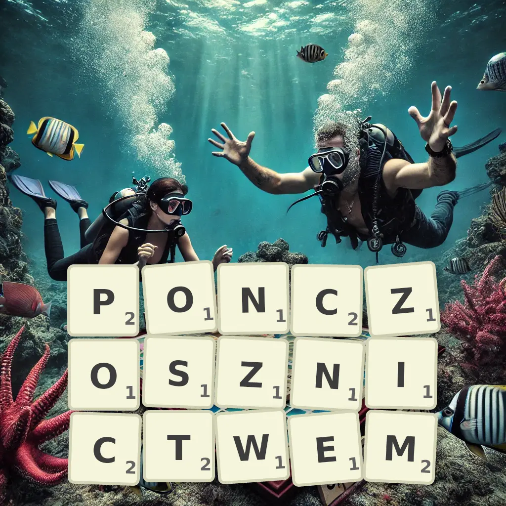 Słowa z liter POŃCZOSZNICTWEM