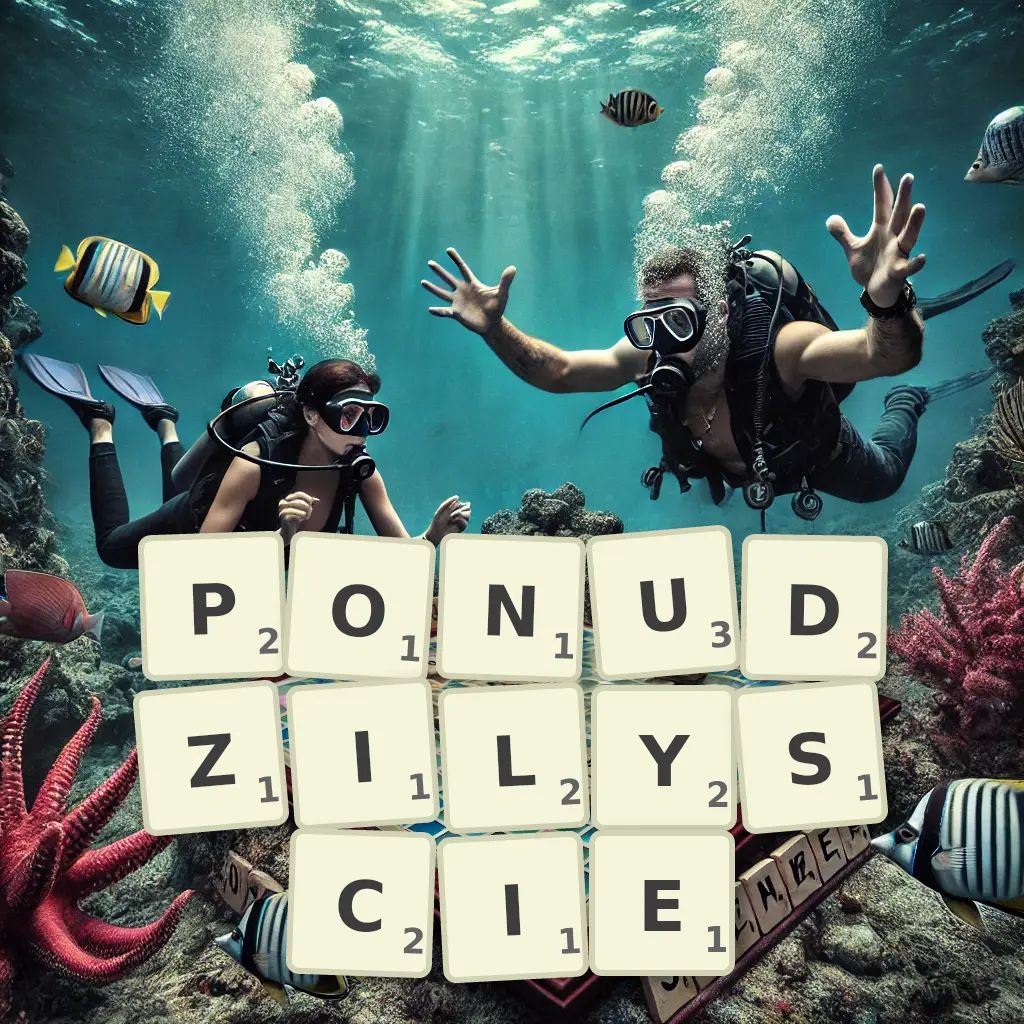 Lista słów z liter PONUDZIŁYŚCIE Słowa z liter PONUDZIŁYŚCIE