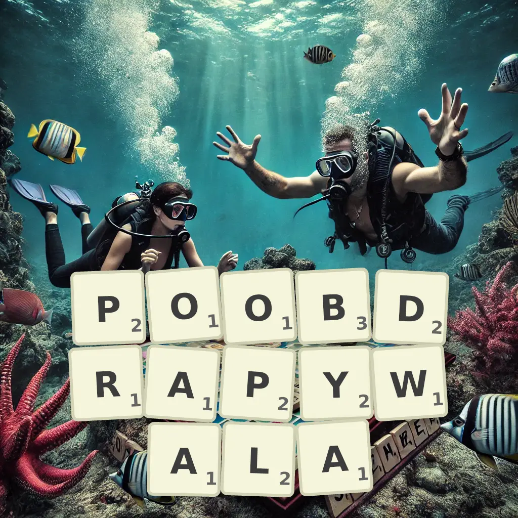 Słowa z liter POOBDRAPYWAŁA