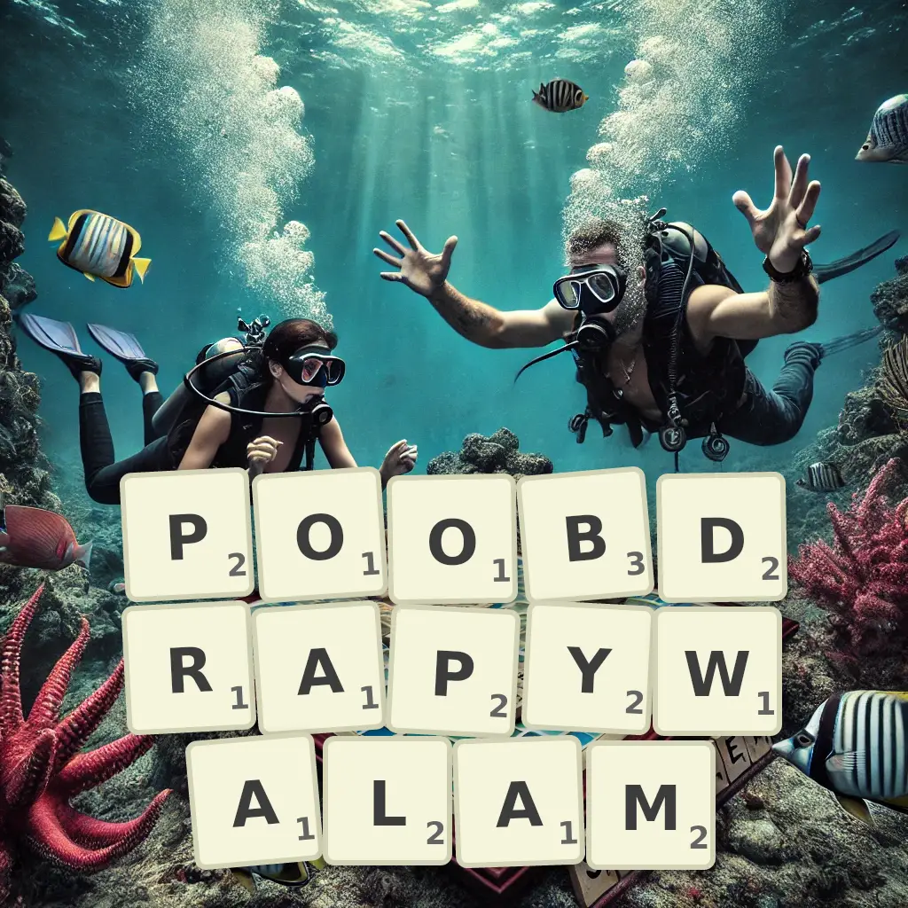 Słowa z liter POOBDRAPYWAŁAM