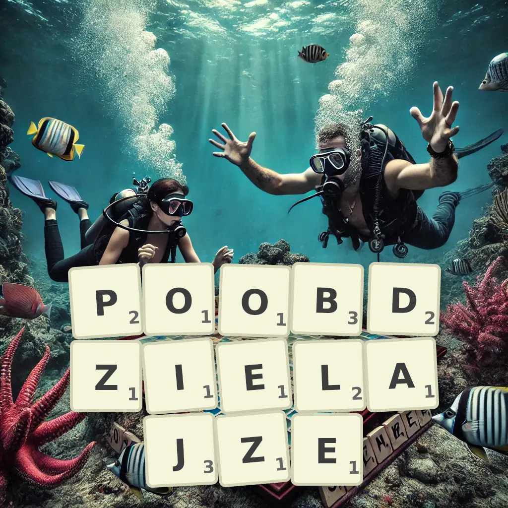 Słowa z liter POOBDZIELAJŻE