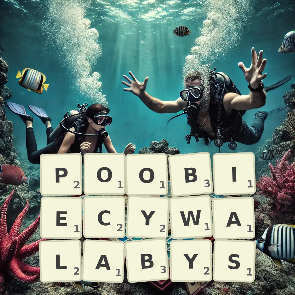 Słowa z liter POOBIECYWAŁABYŚ