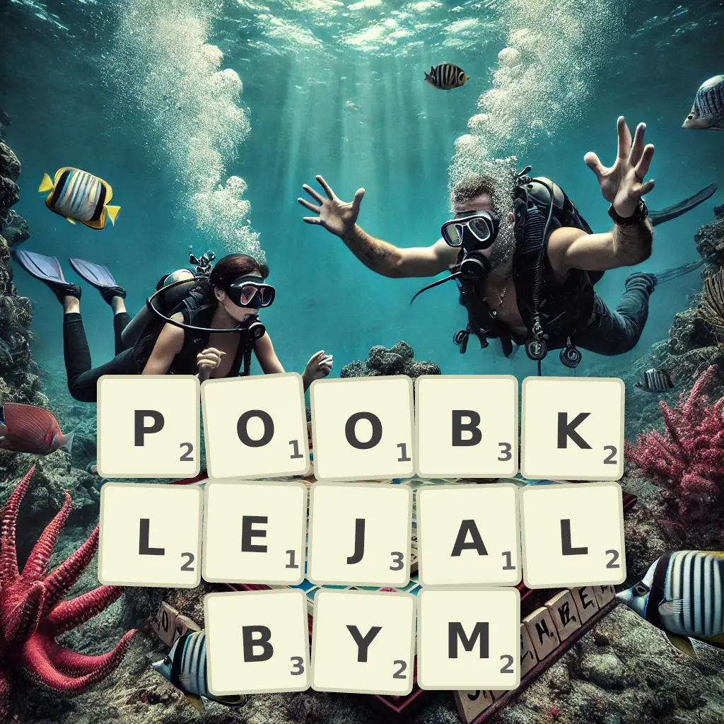 Słowa z liter POOBKLEJAŁBYM