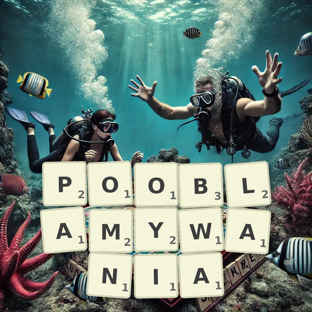 Słowa z liter POOBŁAMYWANIA