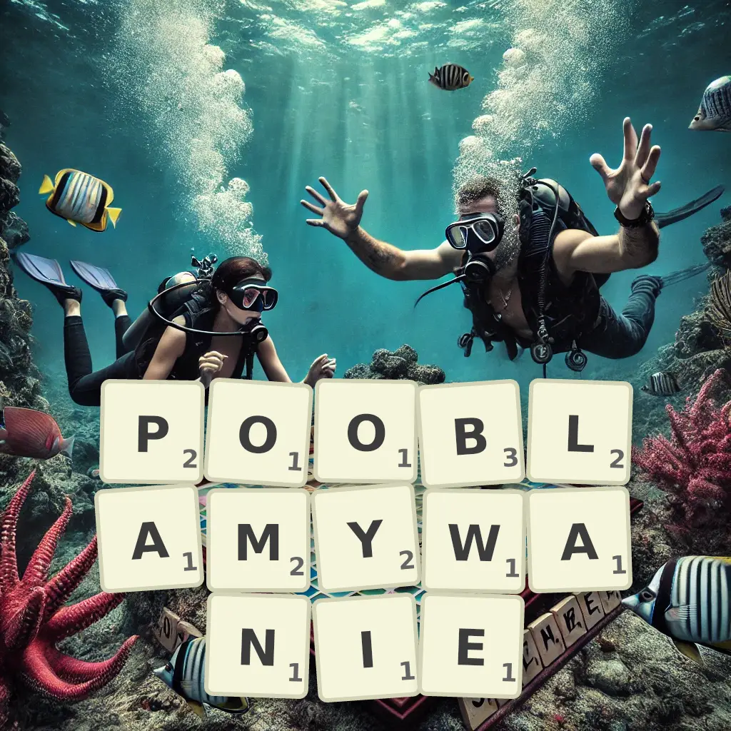 Słowa z liter POOBŁAMYWANIE