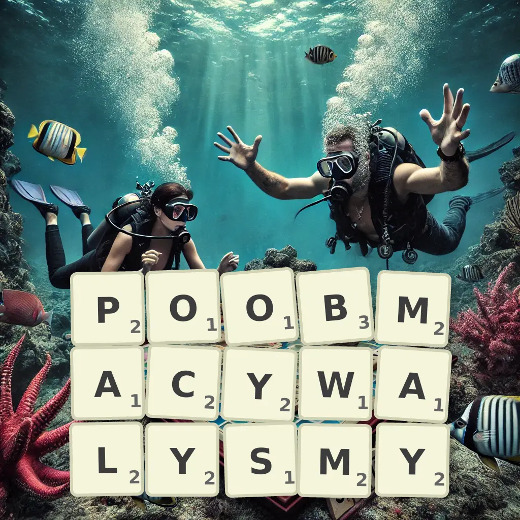 Lista słów z liter POOBMACYWAŁYŚMY Słowa z liter POOBMACYWAŁYŚMY