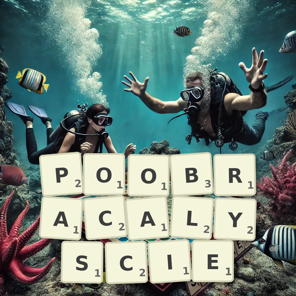 Słowa z liter POOBRACAŁYŚCIE
