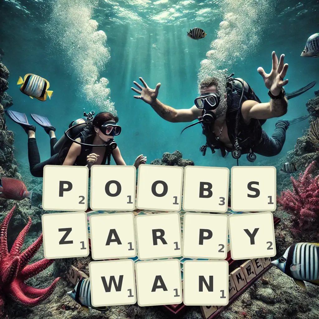 Słowa z liter POOBSZARPYWAŃ
