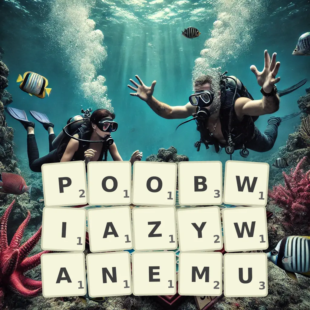 Słowa z liter POOBWIĄZYWANEMU