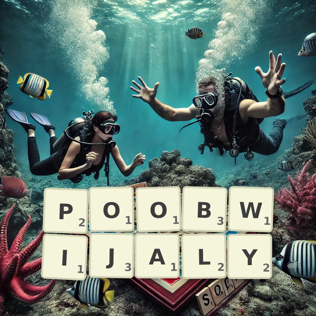 Słowa z liter POOBWIJAŁY