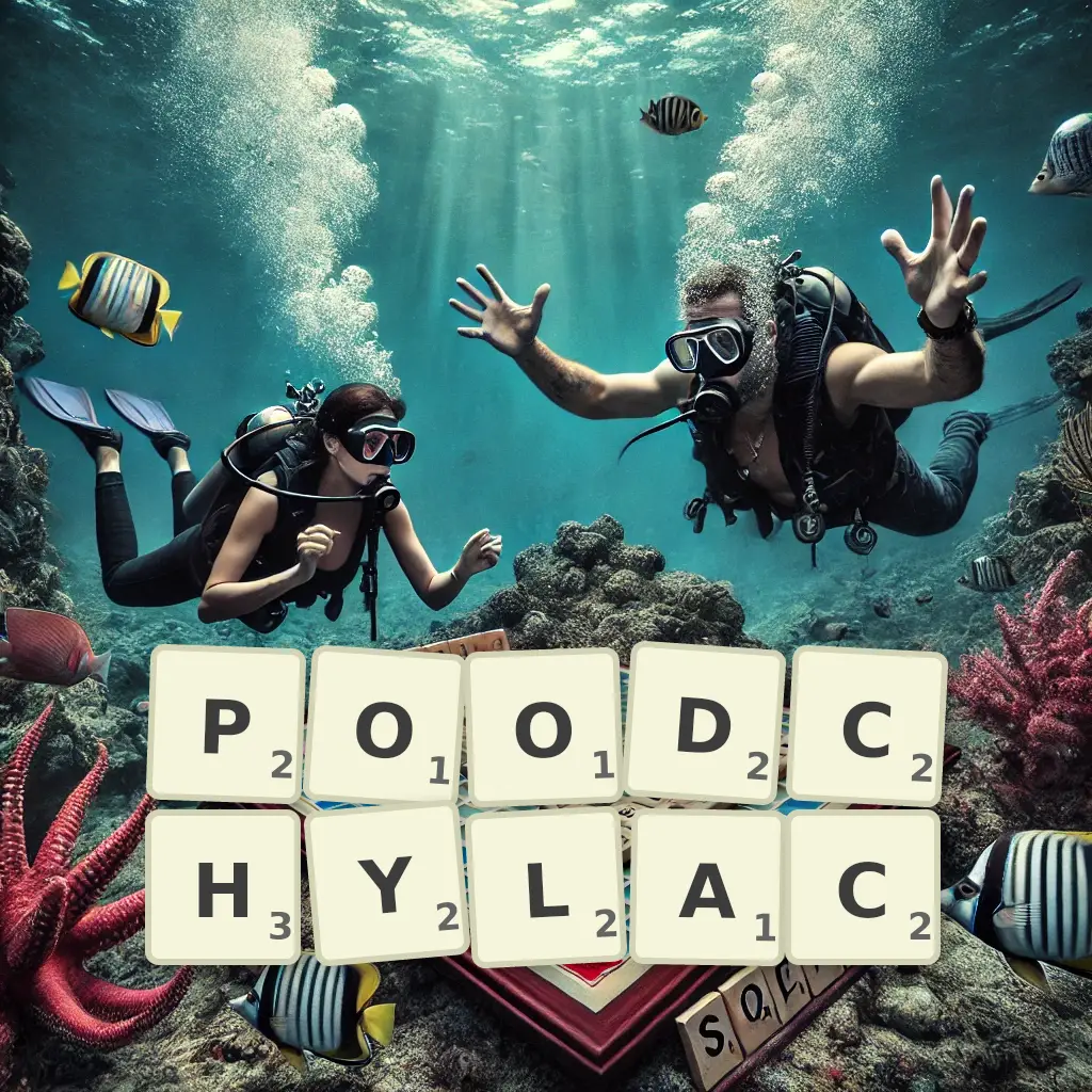 Słowa z liter POODCHYLAĆ