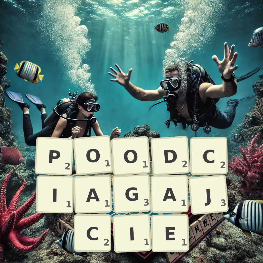 Słowa z liter POODCIĄGAJCIE