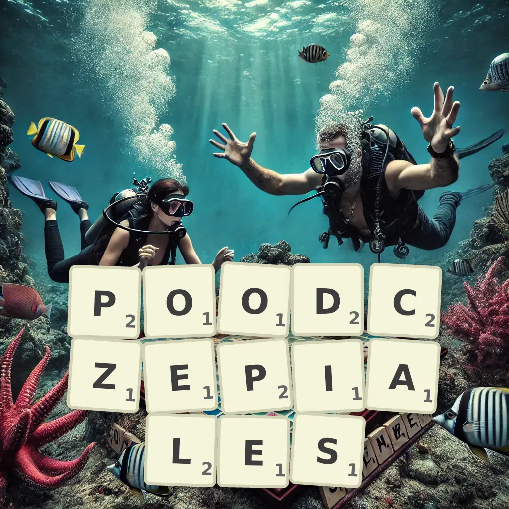 Słowa z liter POODCZEPIAŁEŚ