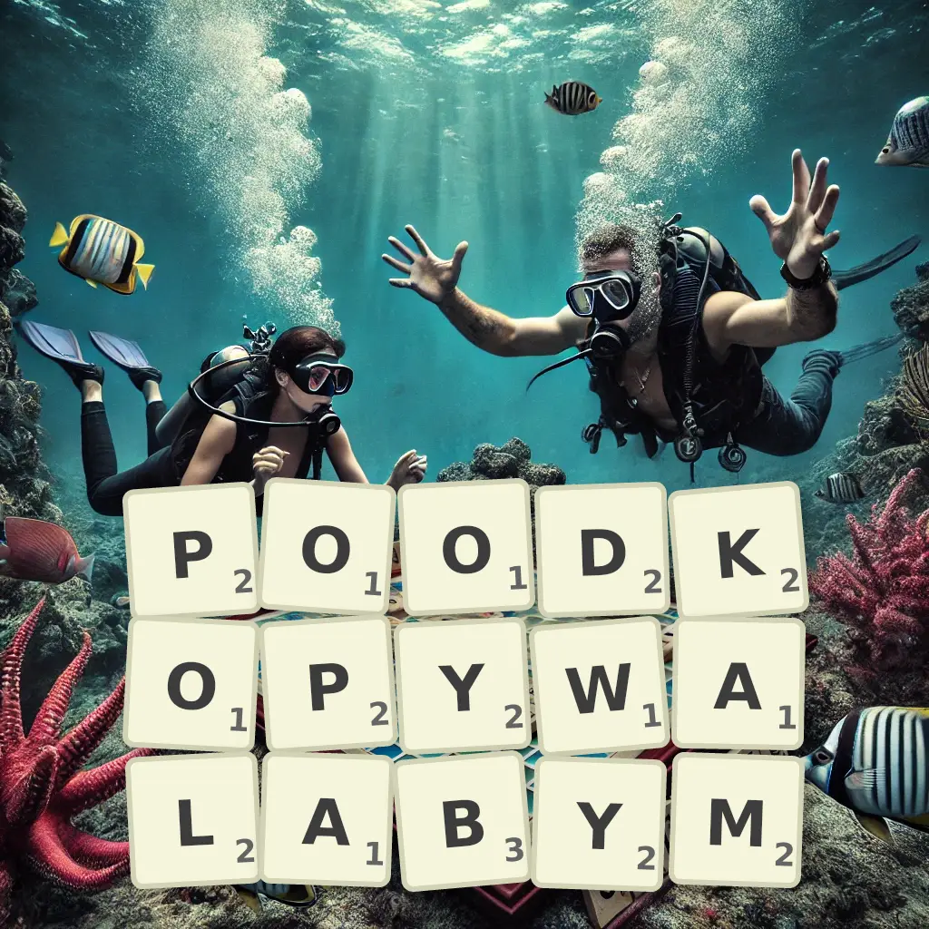Słowa z liter POODKOPYWAŁABYM