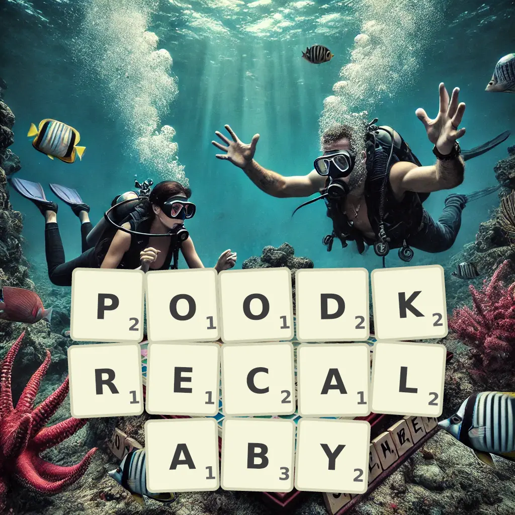 Słowa z liter POODKRĘCAŁABY