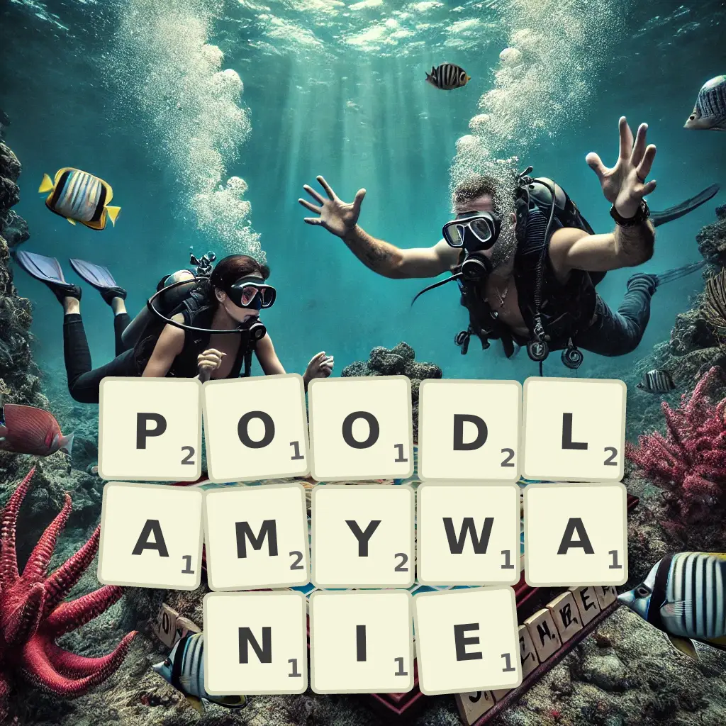 Słowa z liter POODŁAMYWANIE