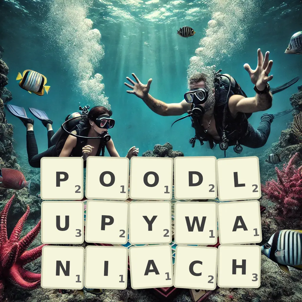 Lista słów z liter POODŁUPYWANIACH Słowa z liter POODŁUPYWANIACH