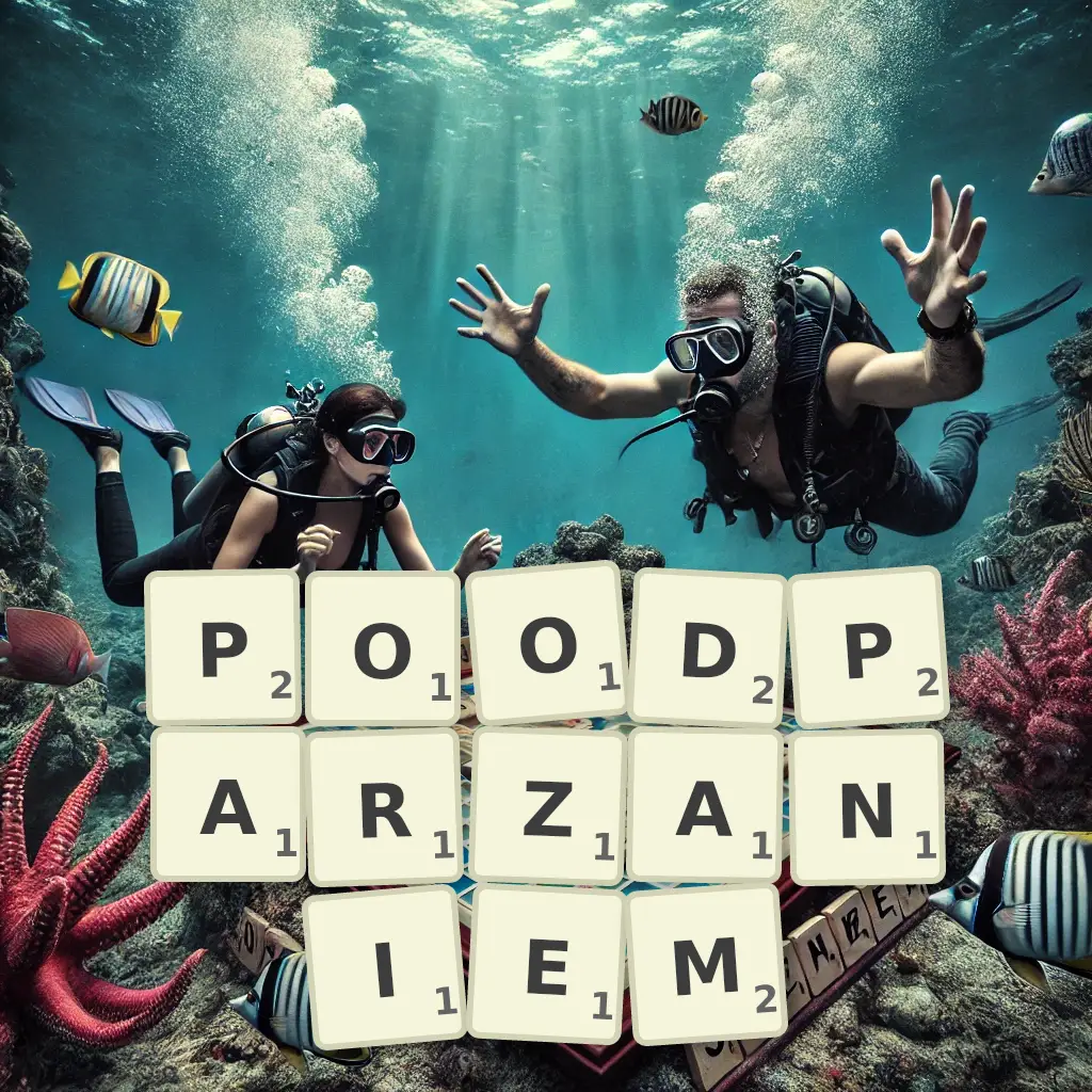 Słowa z liter POODPARZANIEM