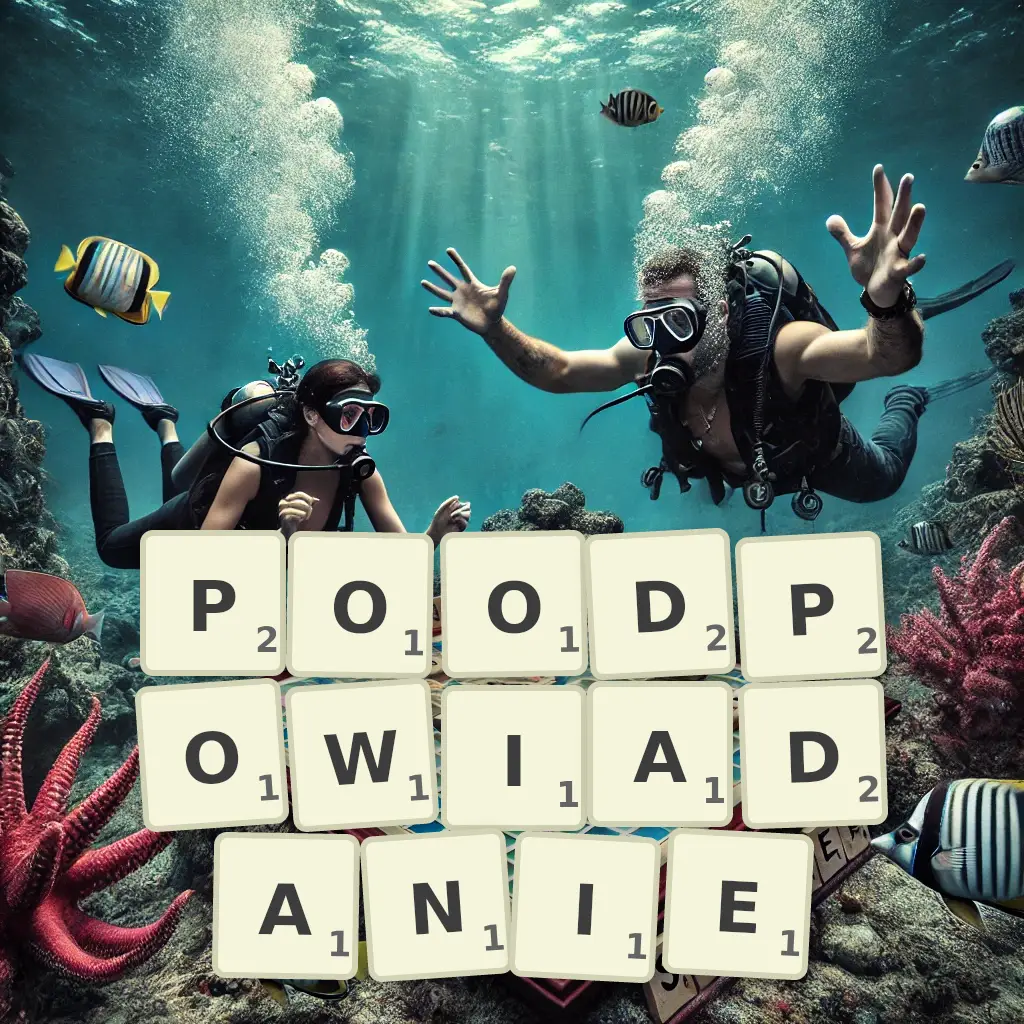 Słowa z liter POODPOWIADANIE